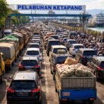 Antrean 5 jam di Pelabuhan Ketapang picu protes publik, soroti kinerja Menhub dan lemahnya pengelolaan arus mudik Jawa–Bali.